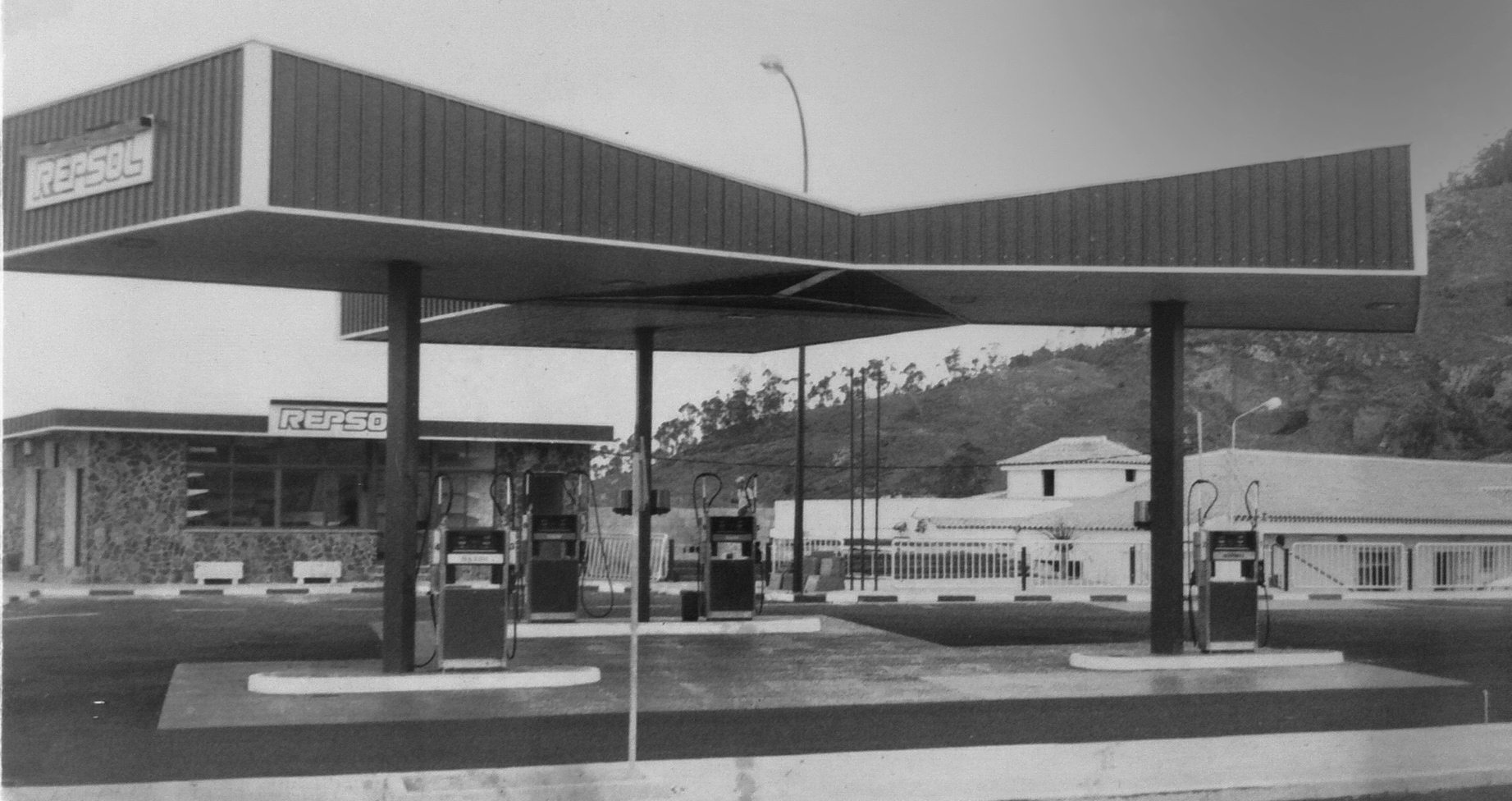 Estación Repsol año 1987